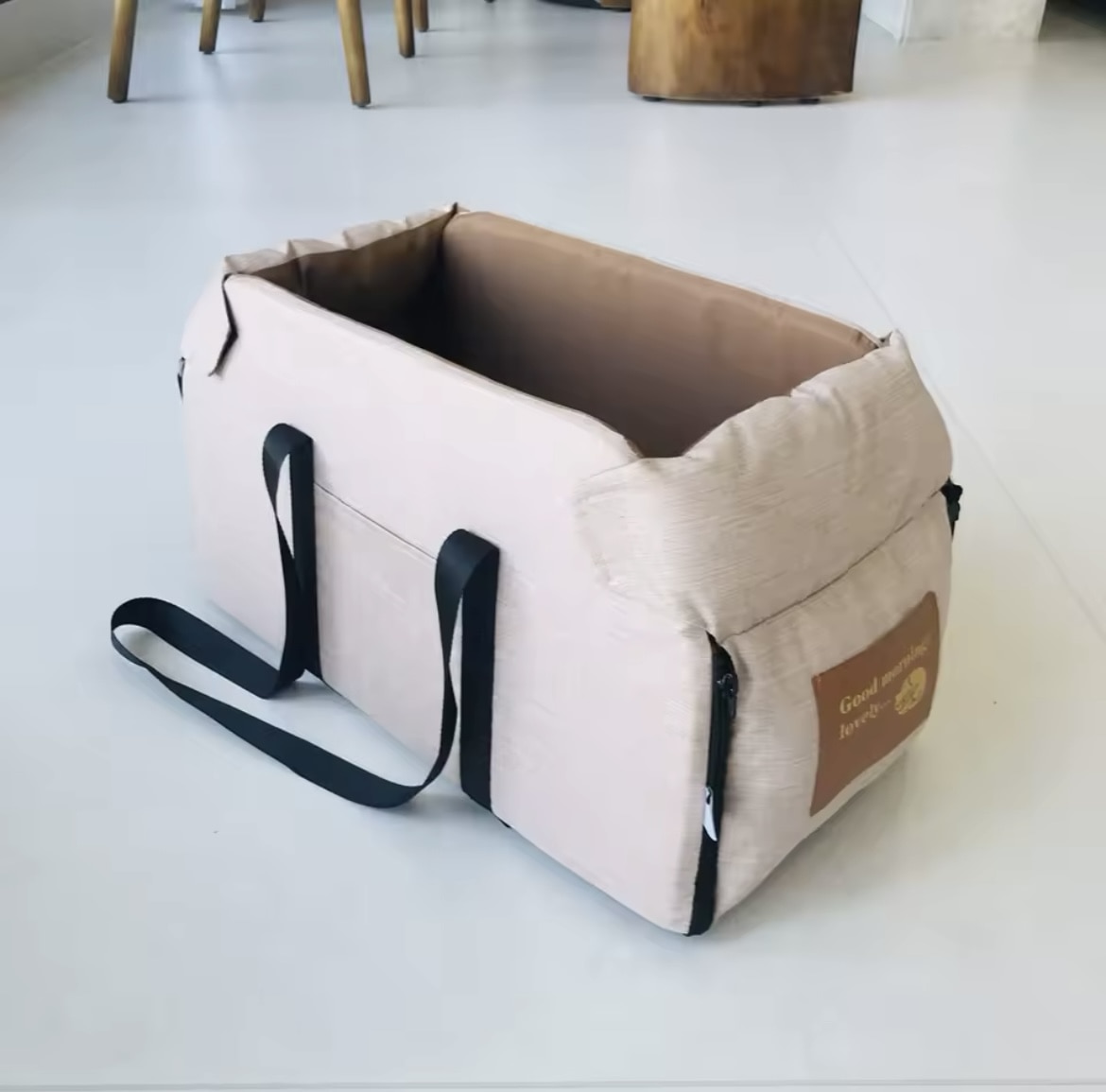 Siège auto central portable pour petits chiens et chats – Image 2