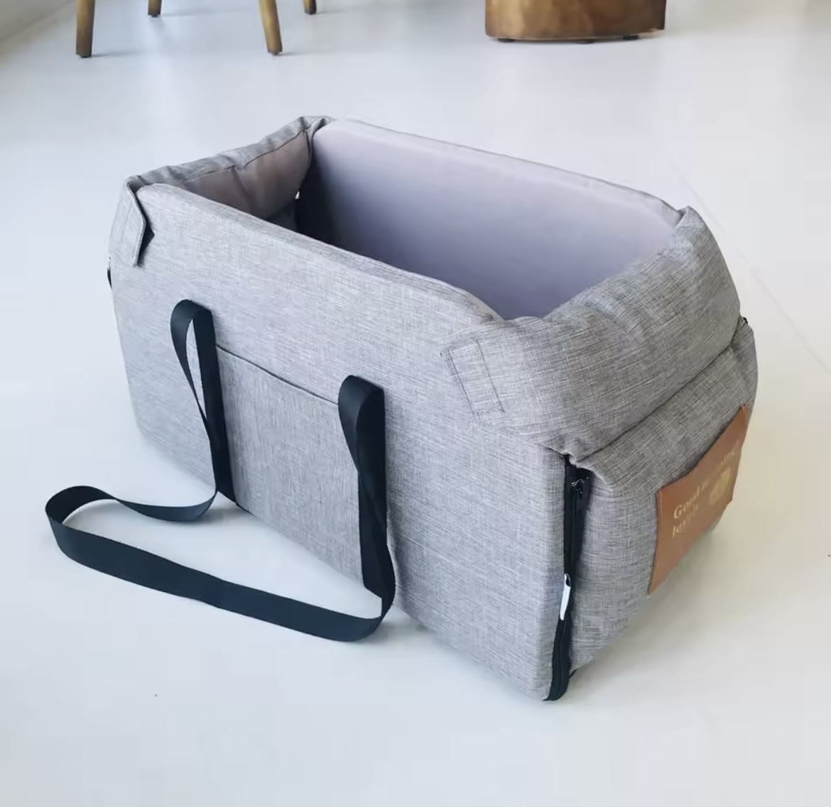 Siège auto central portable pour petits chiens et chats – Image 3